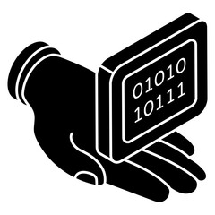 Vector design of binary data 