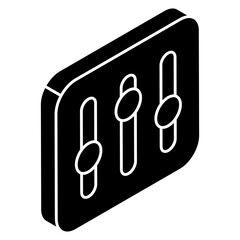 Vector design of audio equalizer 