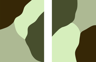 Abstract army vector illustration. green abstract design for wall decoration