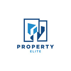  Property home icon logo design, real estate vector logo design