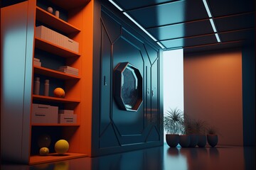 Metaverse home room Generative AI