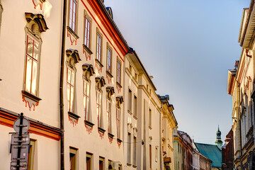Fototapeta na wymiar Krakow Historical Center, HDR Image