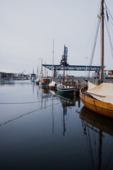 Fototapeta premium Rostocker Stadthafen