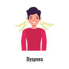 Asthma Symptom Illustration