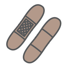 Aesthetic Cute Self-Healing Wound Adhesive Bullet Journal