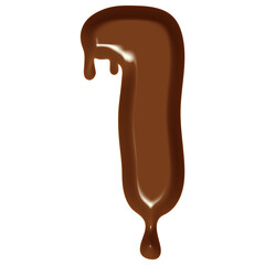 Chocolate Flow Effect Number.