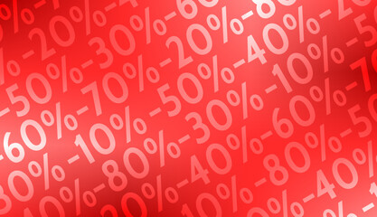 Fond de Pourcentages -10% à -80% v4