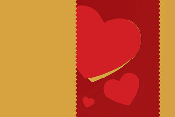 Happy Valentines Day background. 