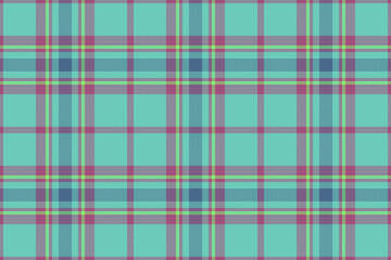 Vector check textile. Pattern texture tartan. Seamless background plaid fabric.