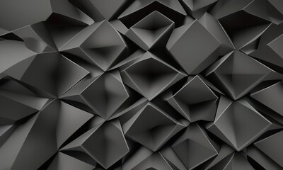 Tech background with geometric shapes textures 3D patterns.
