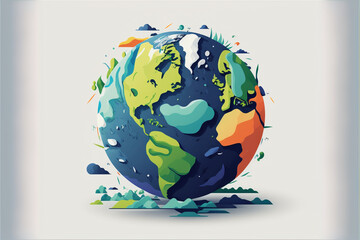 Earth Illustrations: A Collection of Vector Designs