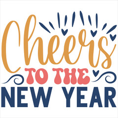 Obraz premium Cheers to the new year