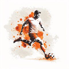 Illustrating the Beautiful Game if soccer