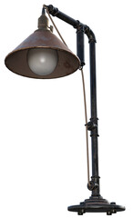 Lampe alt Retro, Vintage, png, Hintergrund transparent, Tischlampe 