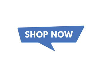 shop now text Button. shop now Sign Icon Label Sticker Web Buttons
