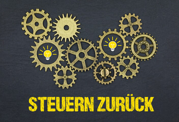 Steuern zurück	