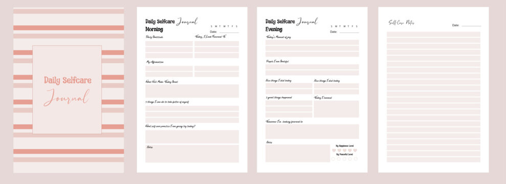 Self love Journal templet