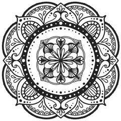 mandala handdrawn