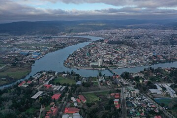 city of valdivia in south of chile