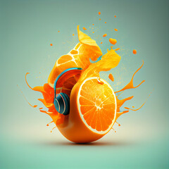 The rhythm of the orange