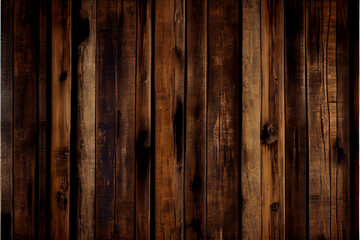 Old wooden wall texture background,wooden wall texture for interior or exterior design backdrop,vintage dark tone.