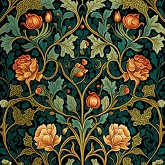 floral patterns textile