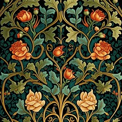 floral patterns textile