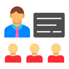 Lecture Flat Icon