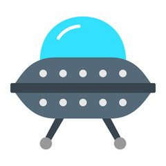 Sci Fi Flat Icon