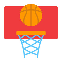 Basketball Flat Icon
