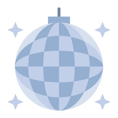 Disco Ball Flat Icon