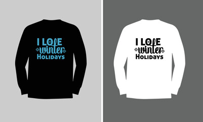 Winter T-Shirt Designs| Designs For Custom Winter T-Shirts