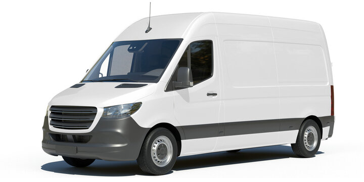 Delivery van template