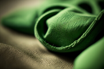 light green linen made by generative ai