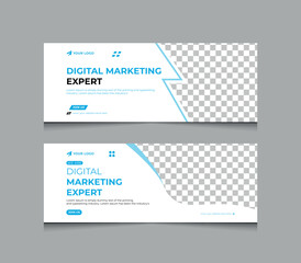 Digital marketing Facebook cover design