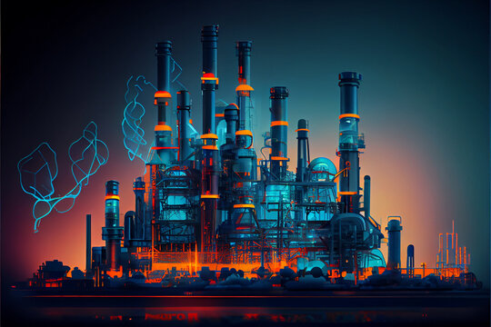 Cyberpunk Streets Illustration, Futuristic City, Dystoptic Artwork at  Night, 4k Wallpaper. Stock Illustration - Illustration of industry,  cyberpunk: 254965648