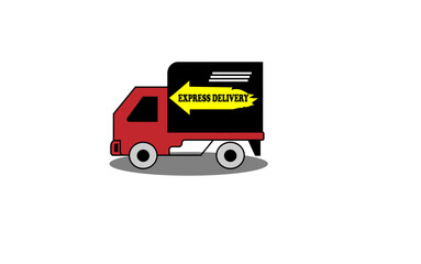 Express delivery car icon. shipping icon