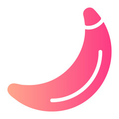 banana gradient icon