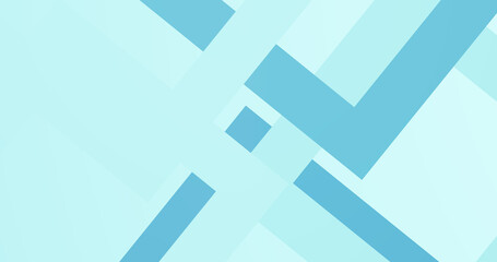 Render with blue light flat rectangles