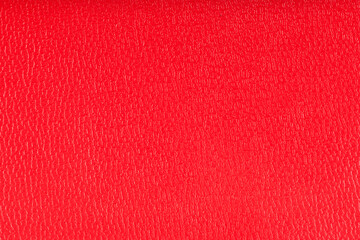 Red artificial leather texture
