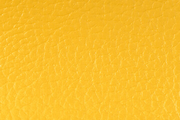 Yellow leather