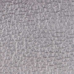 Grey leather texture closeup