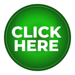 Round Click Here Button on Transparent Background