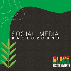 black history month social media posts. Celebrating black history month.