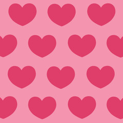 fill pink heart background vector