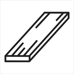 lumber - log - wood plank icon vector design template