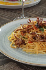 Macarrão com Lula / Pasta with Squid