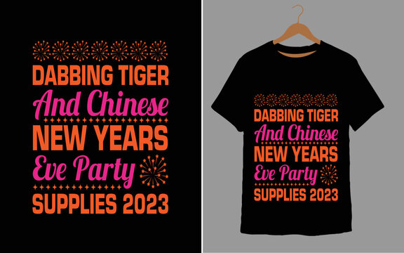 Dabbing Tiger And Chinese New Years Eve Party Supplies 2023