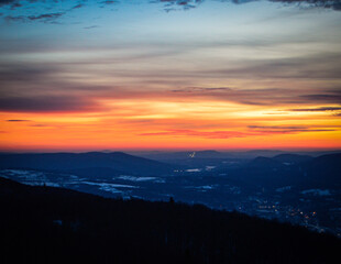 Sunset over Mount Greylock
Views from Spruce Hill North Adams MA 12.28.22