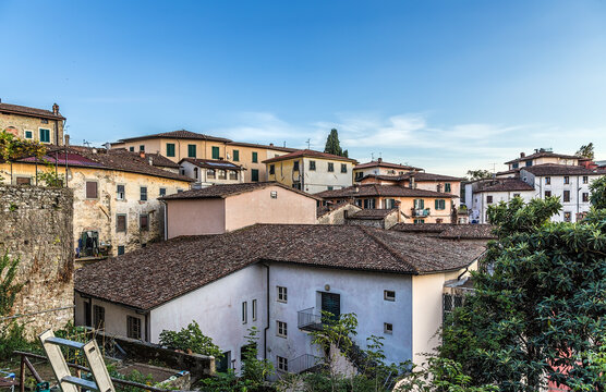 Barga, Italy. Scenic view of the old city © Valery Rokhin